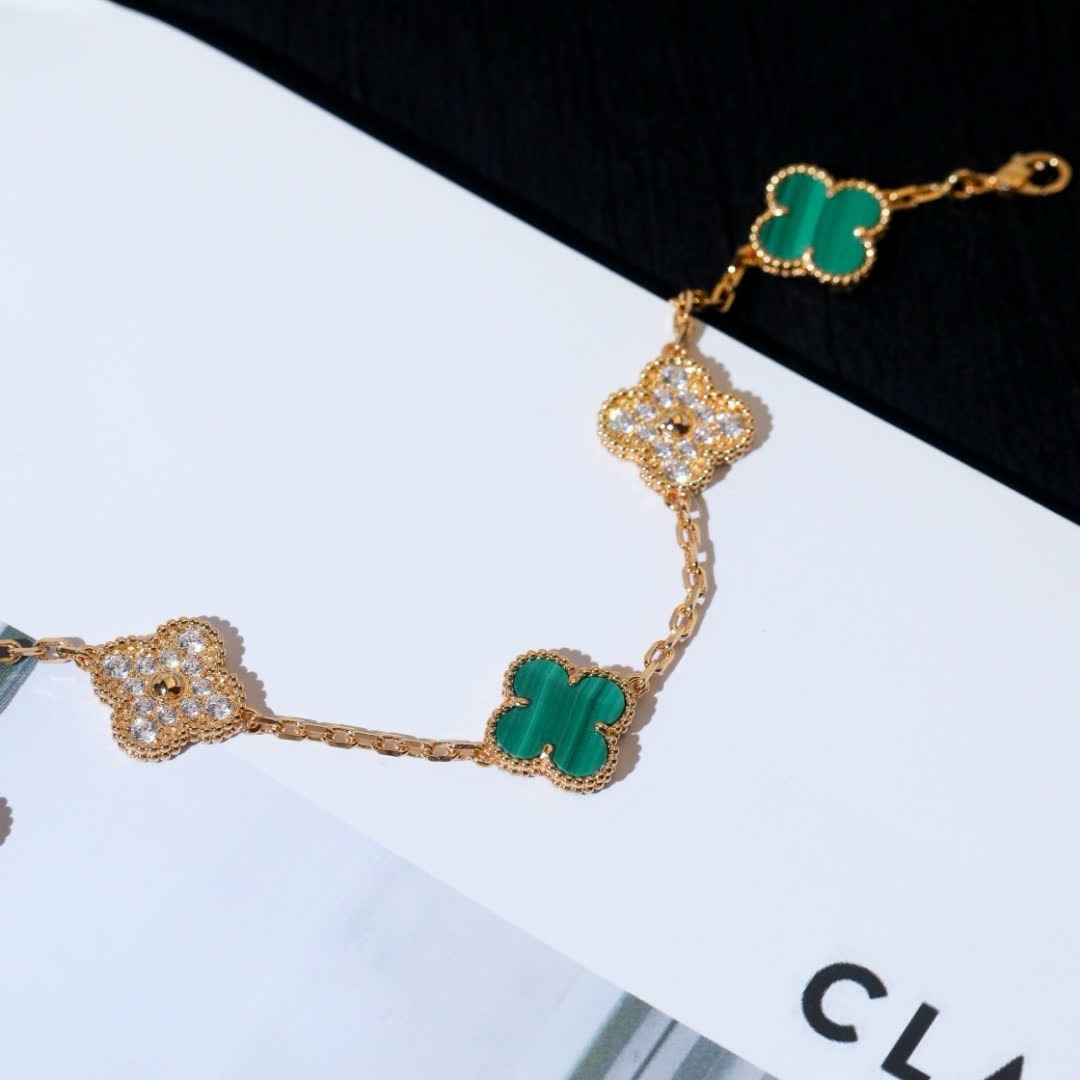 Van Cleef & Arpels Vintage Alhambra Gold Bracelet